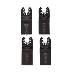 Four Piece Wood and Metal Cutting Oscillating Blades Set