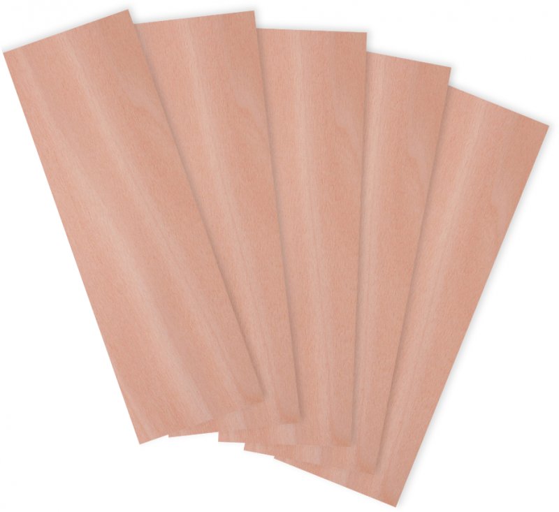 Light Brown Veneer Bundle (Pack of 5)