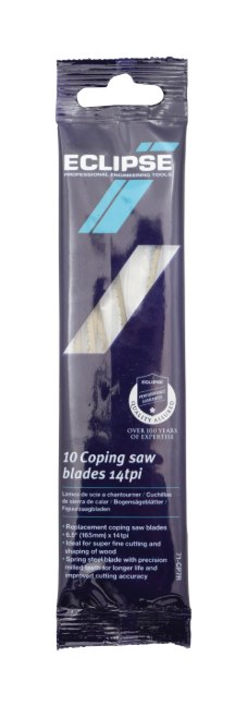 Eclipse Professional Tools Coping Saw Blades (Pack of 10)